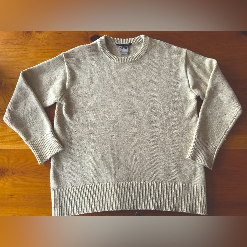 Men’s Medium North Face wool blend sweater